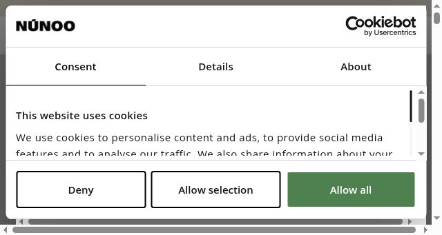 Screenshot of nunoo.eu