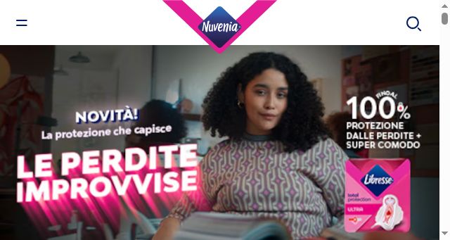 Screenshot of nuvenia.it