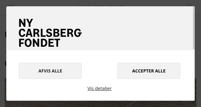 Screenshot of ny-carlsbergfondet.dk