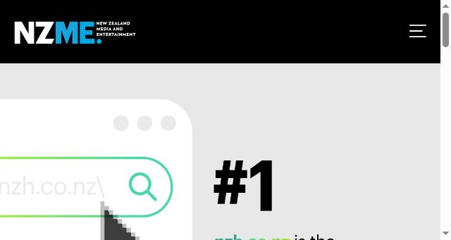 Screenshot of nzme.co.nz