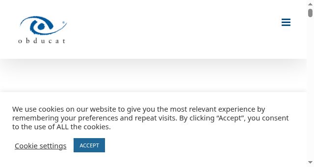 Screenshot of obducat.com