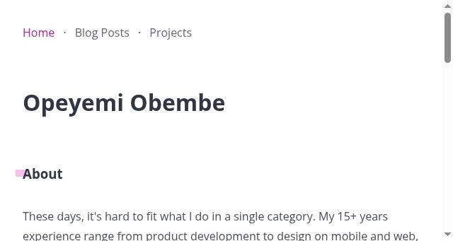 Screenshot of obem.be