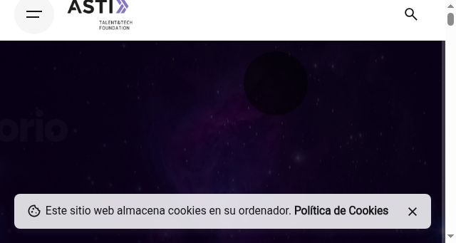 Screenshot of observatoriostem.com
