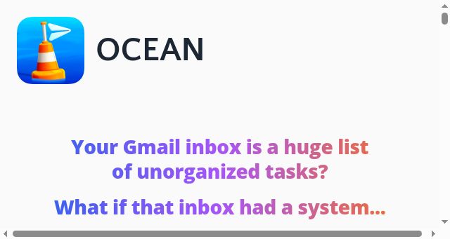 Screenshot of ocean.app