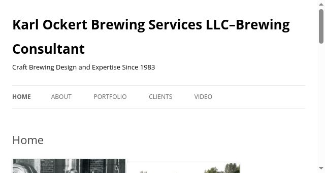 Screenshot of ockertbrewserv.com