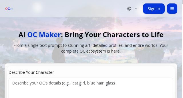 Screenshot of ocmaker.pro