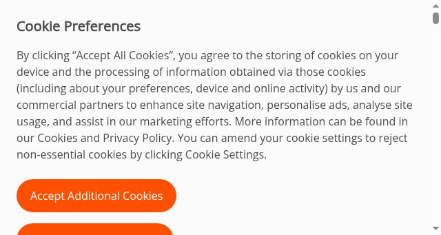 Screenshot of ocs.com