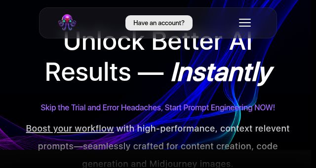 Screenshot of octiai.com
