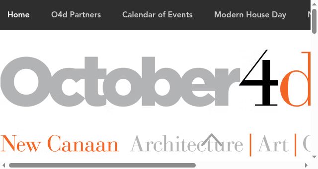 Screenshot of october4design.org