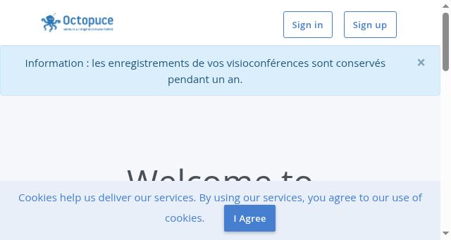 Screenshot of octopuce.fr