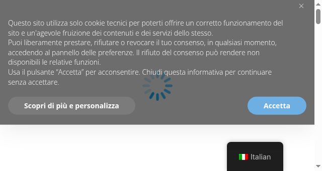 Screenshot of odm-agenzielavoro.it