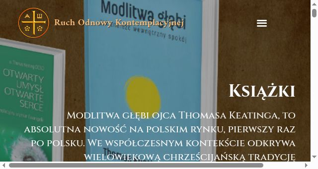 Screenshot of odnowakontemplacyjna.com