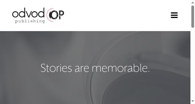 Screenshot of odvodpublishing.com