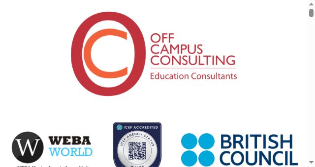 Screenshot of offcampusconsulting.com