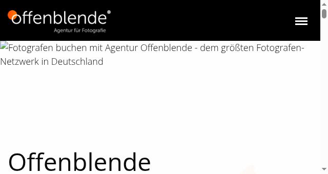 Screenshot of offenblende.de