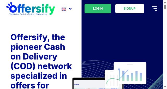 Screenshot of offersify.net