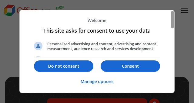 Screenshot of office-converter.com