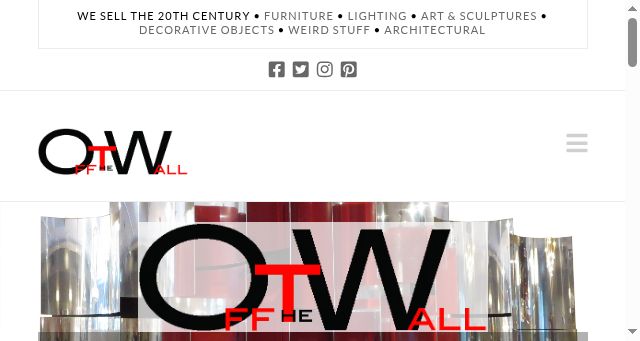 Screenshot of offthewallantiques.com