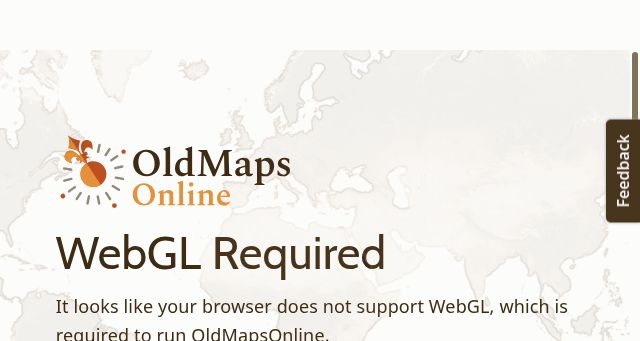 Screenshot of oldmapsonline.org