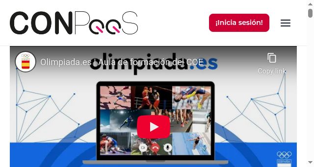Screenshot of olimpiada.es