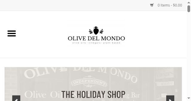 Screenshot of olivedelmondo.com