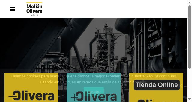 Screenshot of oliveracanarias.es