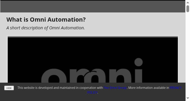Screenshot of omni-automation.com
