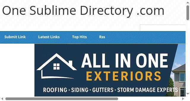 Screenshot of one-sublime-directory.com