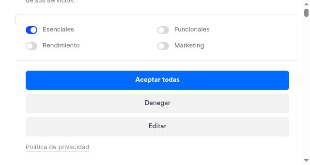 Screenshot of onepage.io