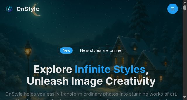 Screenshot of onstyle.live