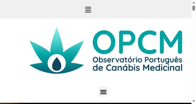 Screenshot of opcm.pt