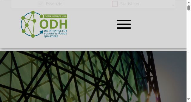 Screenshot of opendistricthub.de