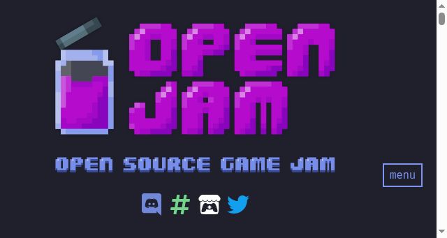 Screenshot of openjam.io