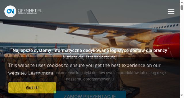 Screenshot of opennet.pl