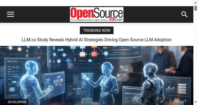 Screenshot of opensourceforu.com