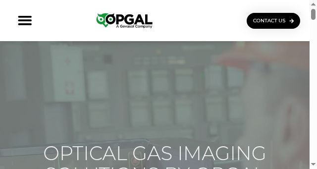 Screenshot of opgal.com