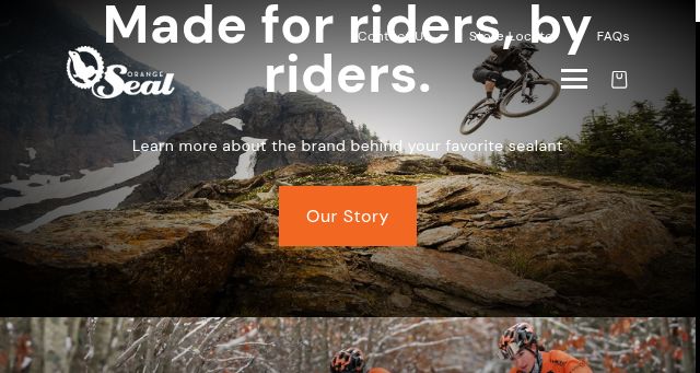 Screenshot of orangeseal.com