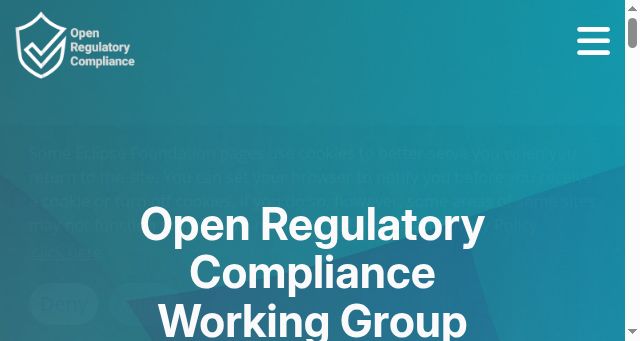 Screenshot of orcwg.org
