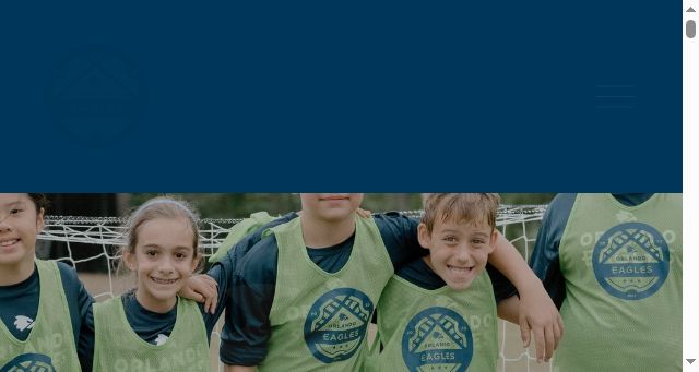 Screenshot of orlandoeaglessoccer.com