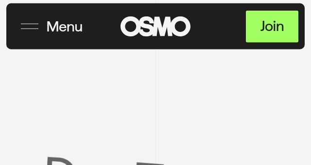 Screenshot of osmo.supply