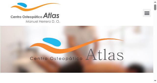 Screenshot of osteopatiaatlas.com