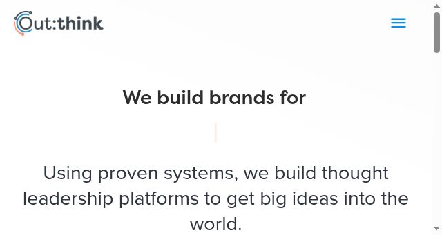 Screenshot of outthink.co