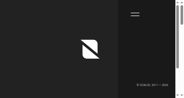 Screenshot of ozalid-design.ch
