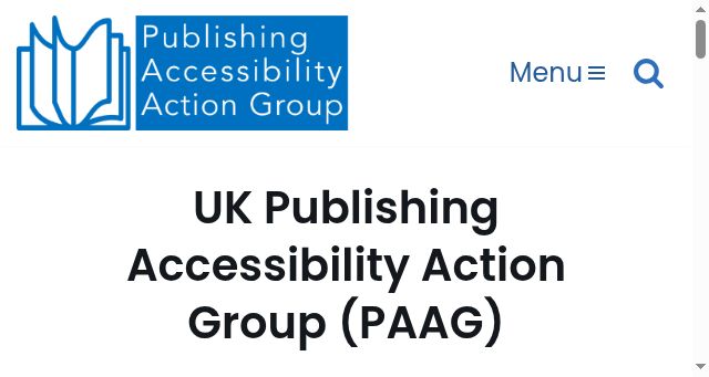Screenshot of paag.uk