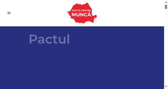 Screenshot of pactulpentrumunca.ro