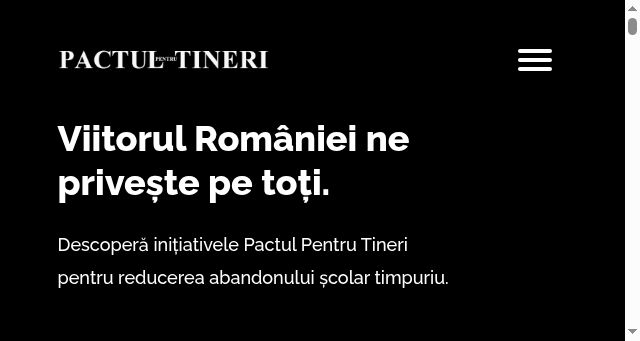 Screenshot of pactulpentrutineri.ro