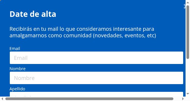 Screenshot of padremario.org