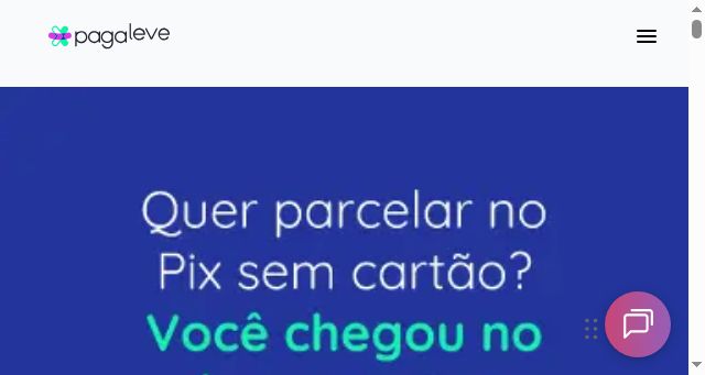 Screenshot of pagaleve.com.br