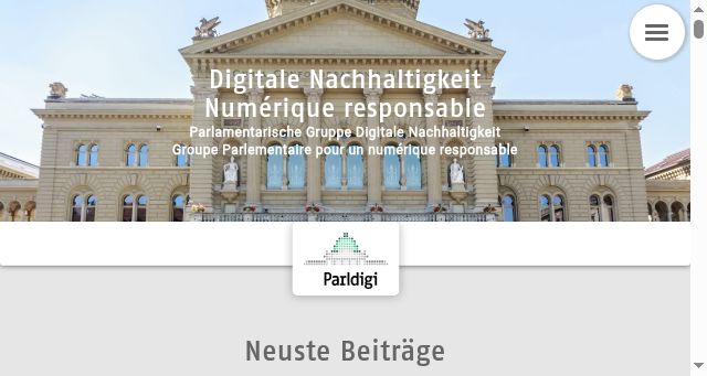 Screenshot of parldigi.ch