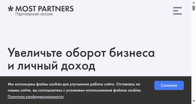 Screenshot of partnership.expert